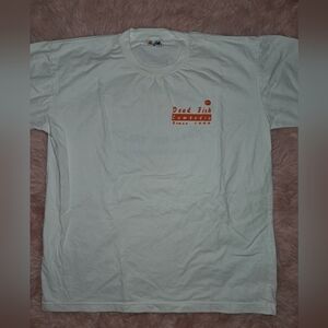 Dead Fish Tell No Tales White T-Shirt